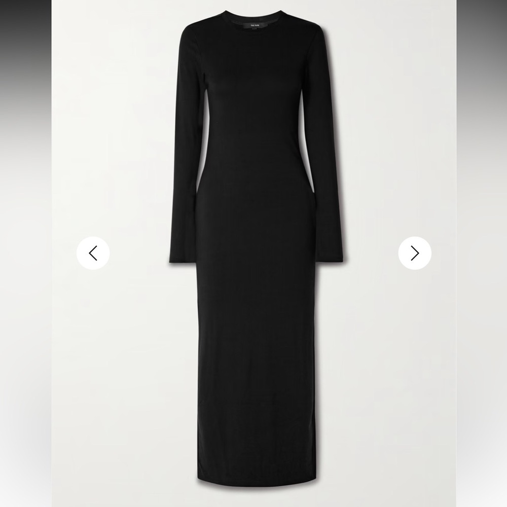 THE PARK Black The Charity Long Sleeve Dress | L - Picture 3 of 10